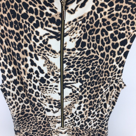 Tart Leopard Print Pleated Top - Picture 5 of 7